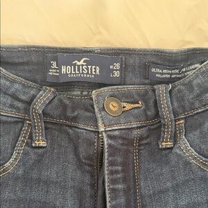 Hollister Dark Wash Denim Jean Leggings